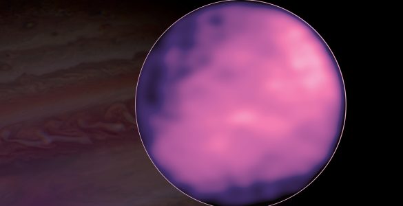 ALMA image of Jupiter's moon Europa
