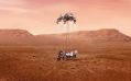 Perseverance Mars Landing Illustration