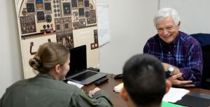 Dale Hopkins, T-1A Jayhawk simulation instructor pilot